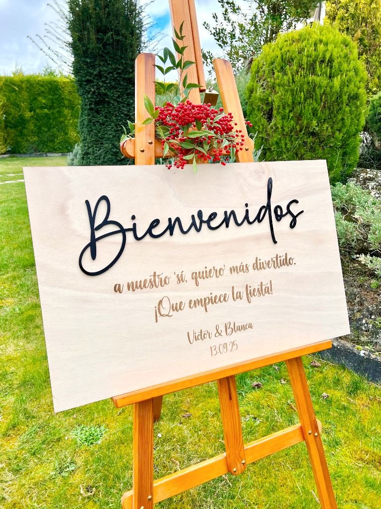 Carteles de bienvenida