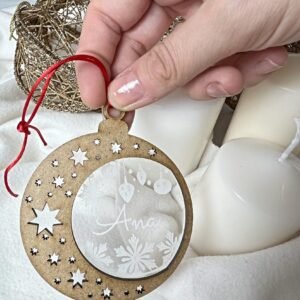 Bolas de Navidad Personalizadas estilo "Ana"