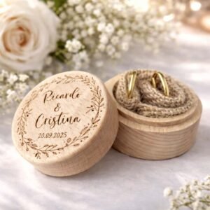 Porta alianzas Estilo "Elsa"