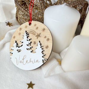 Bolas de Navidad Personalizadas estilo "Pinar"