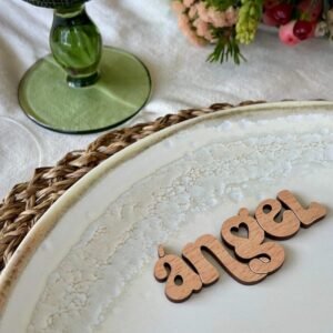 Marcasitios estilo Ángel. Marcasitios estilo boho